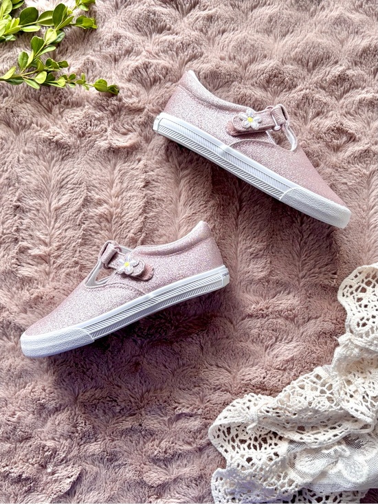 cupcakes & cashmere Other - Cupcakes & Cashmere Kids Glitter Mary Janes – Size 10 (NWOT)